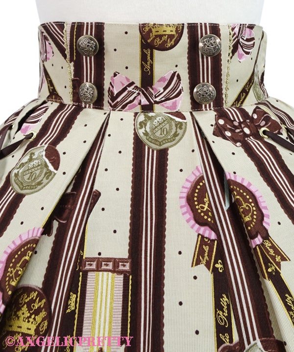 Chocolate Rosette School Set by Angelic Pretty