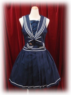 Sailor OP with Ribbon Tie by Alice and the Pirates