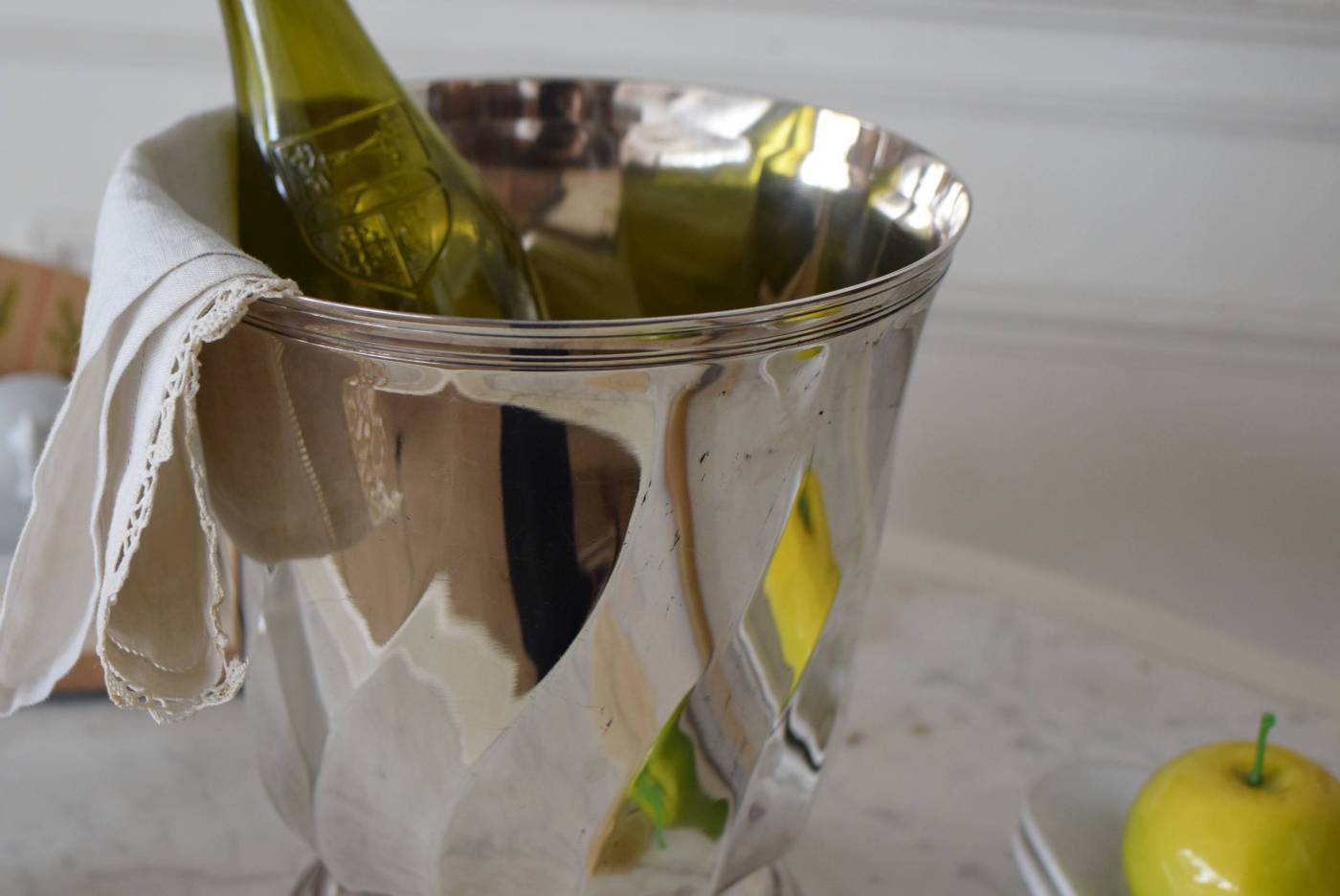 ワインクーラー.Christofle3 フランス テーブルウェア ヴィンテージ