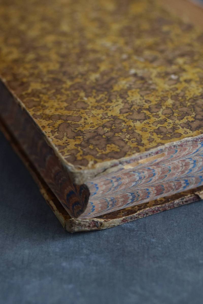 アンティークブック.49 古書 アンティーク本 フランスディスプレイ