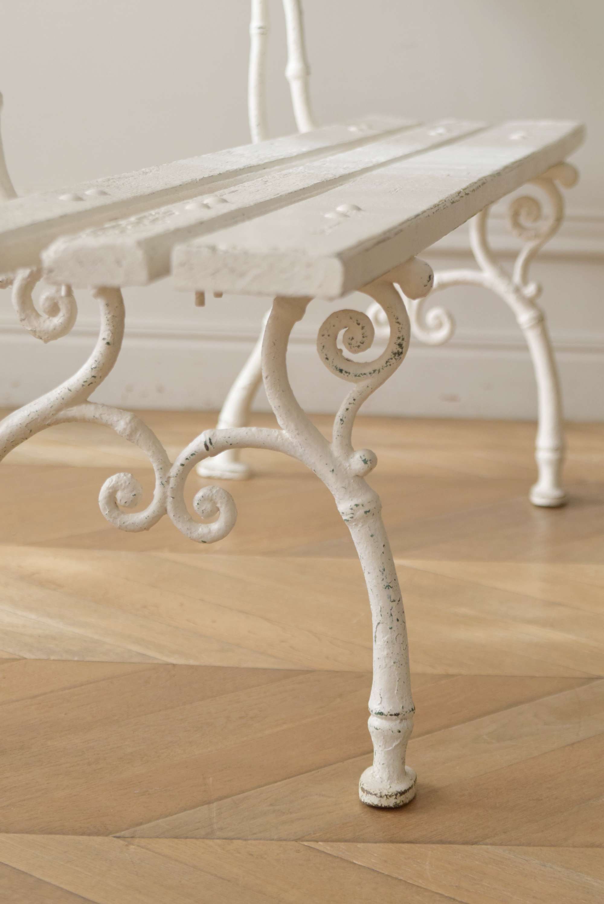 フランスアンティークガーデニング ガーデンベンチ.2 アンティークベンチ