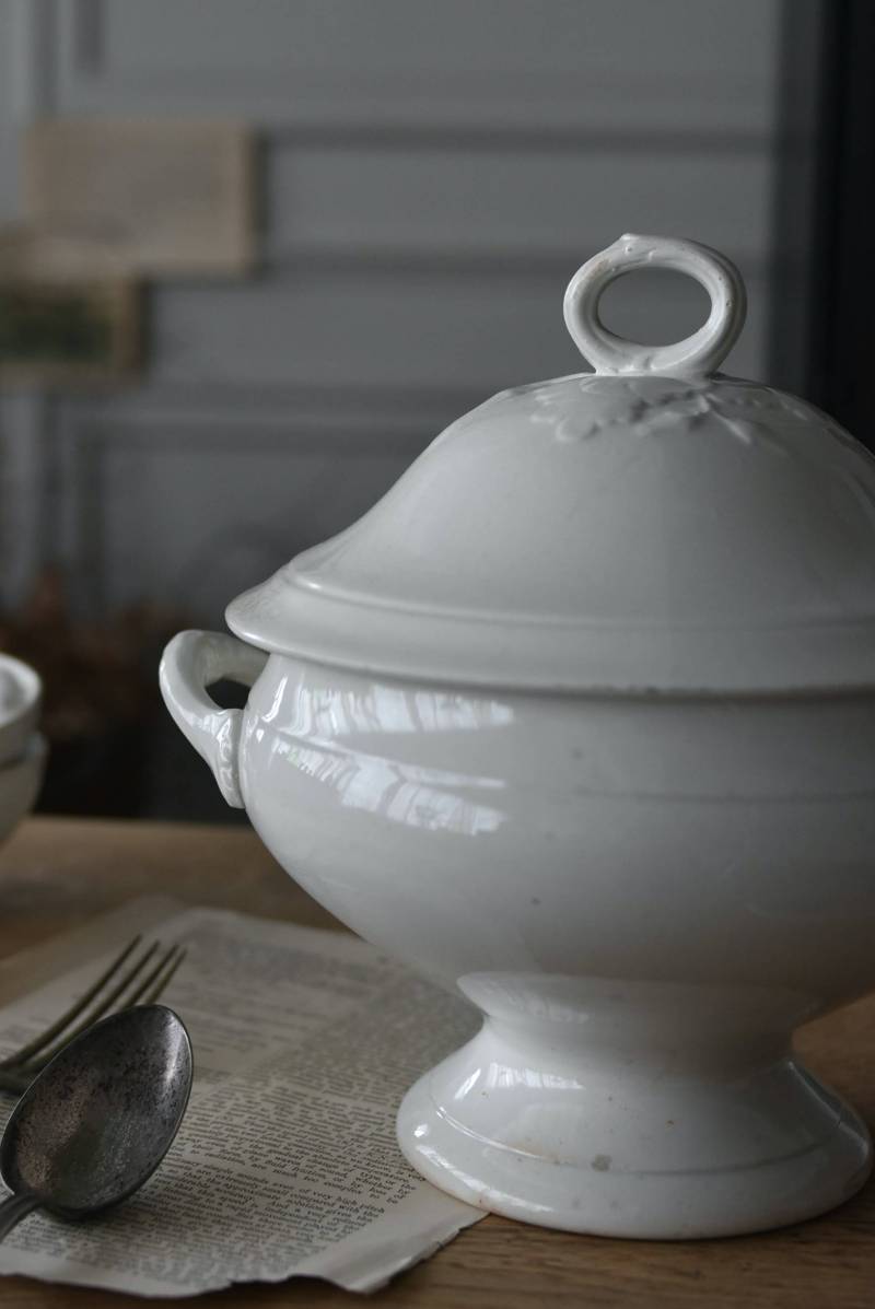 スーピエール.St.Amand フランスアンティーク食器 テーブルウェア