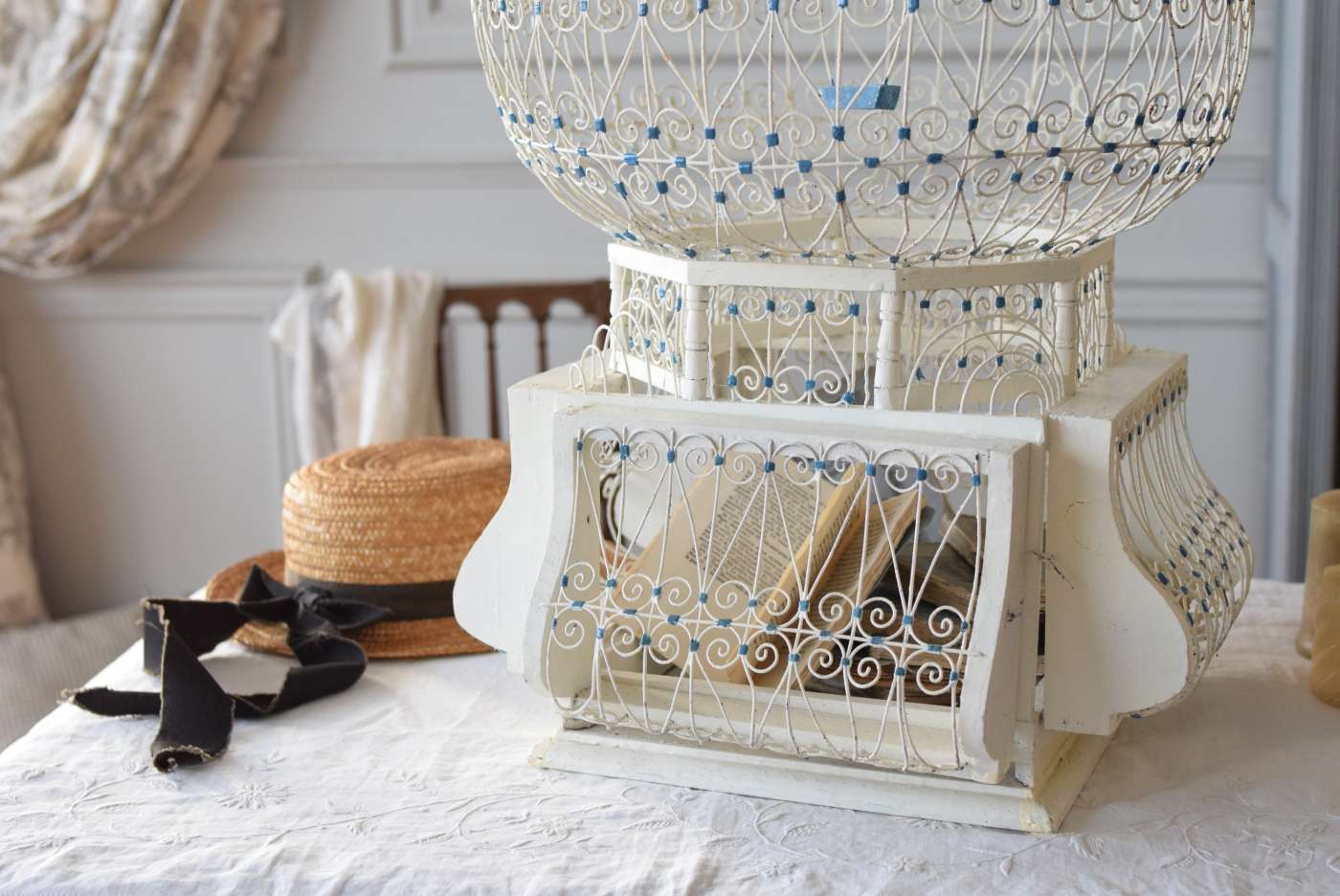 フランスアンティーク雑貨 バードケージ 鳥かご