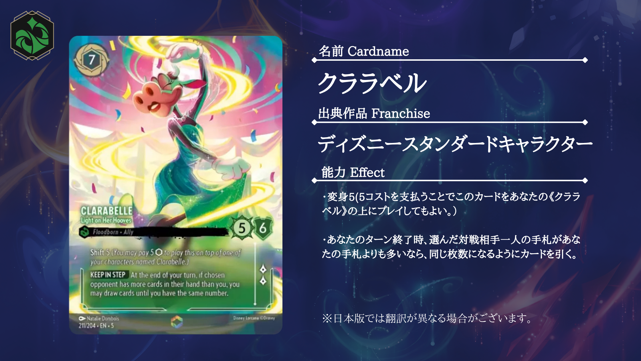 ロルカナ五弾の当たりカードは？海外市場からトップレアを予想