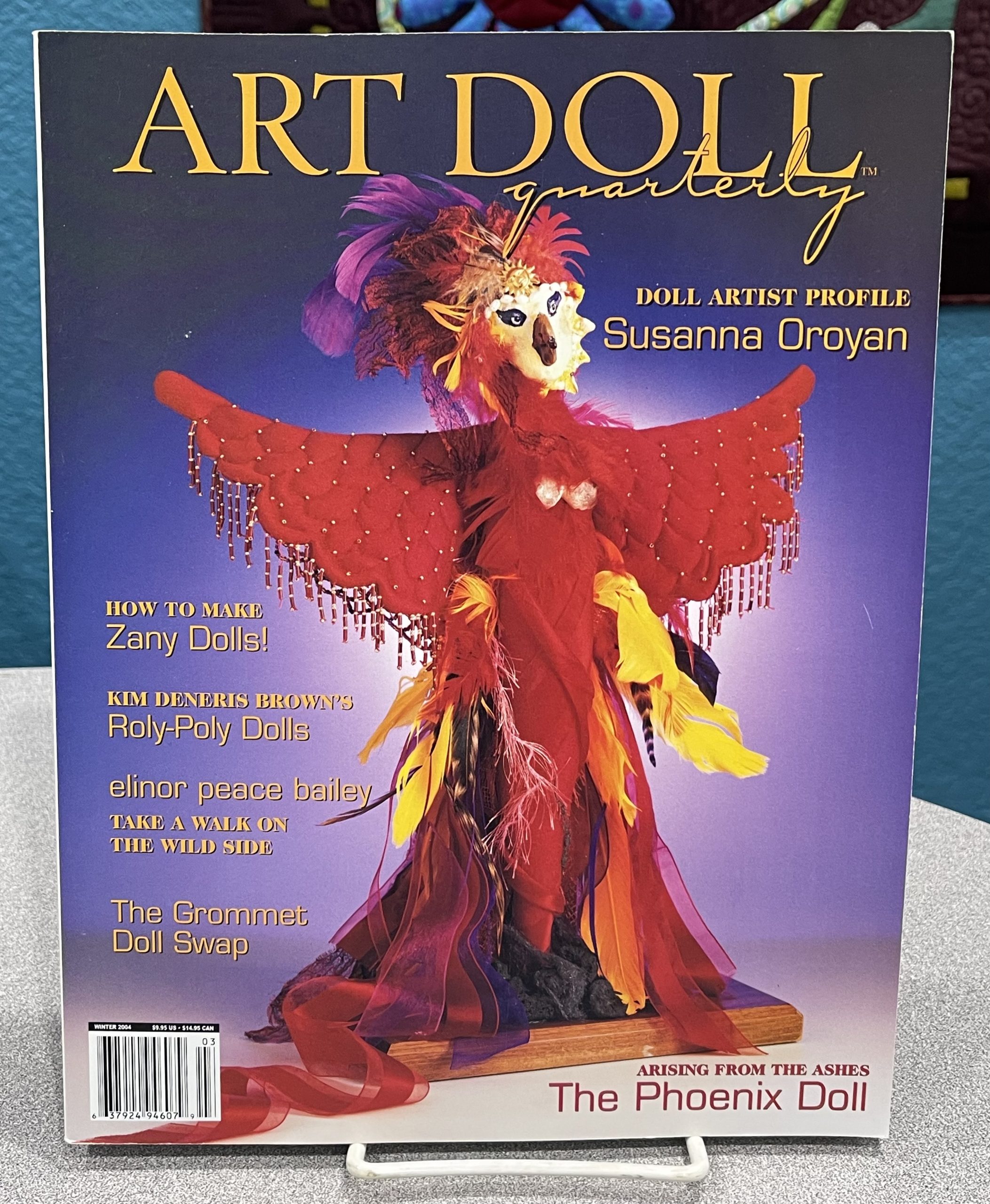 Art Doll Quarterly (set of 3, 2004 and 2005) - Lost and Found Crafts