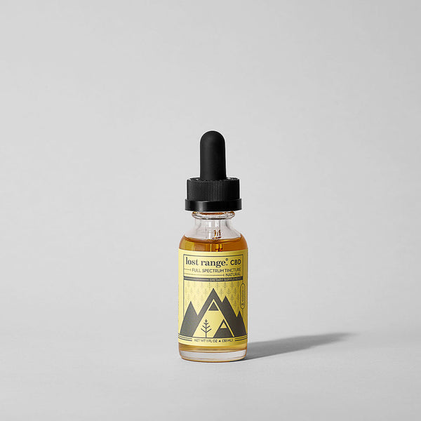 Full Spectrum CBD Tincture (1000mg) – lost range.®