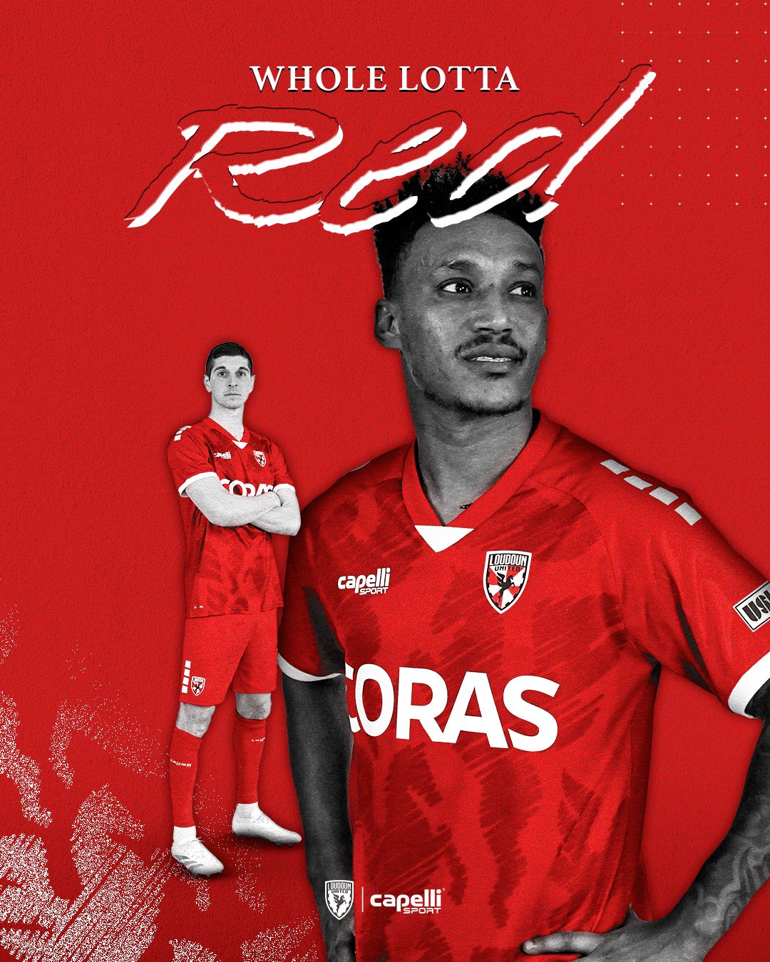2025 Loudoun United Jersey | Whole Lotta Red Kit (Authentic