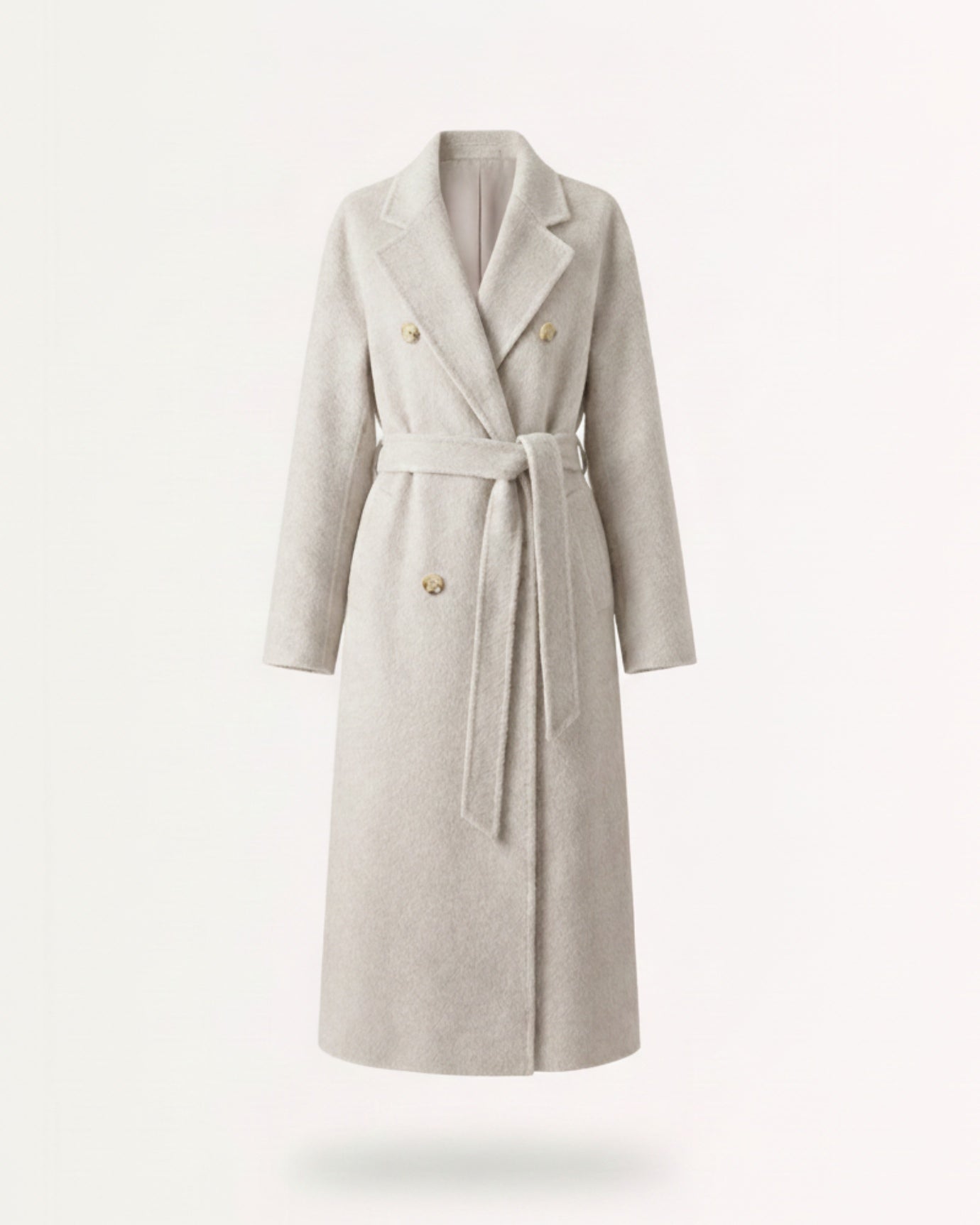 Handmade Alpaca Suli Velvet Double-Sided Cashmere Coat