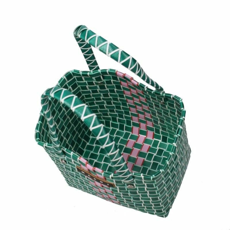 マルニ MARNI キッズ かごバッグ ハンドバッグ レディース グリーン