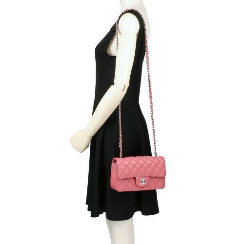 シャネル ショルダーバッグ レディース ココマーク ピンク CHANEL