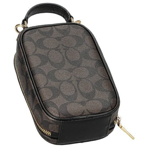 コーチ アウトレット スマホ ショルダーバッグ レディース ブラウン