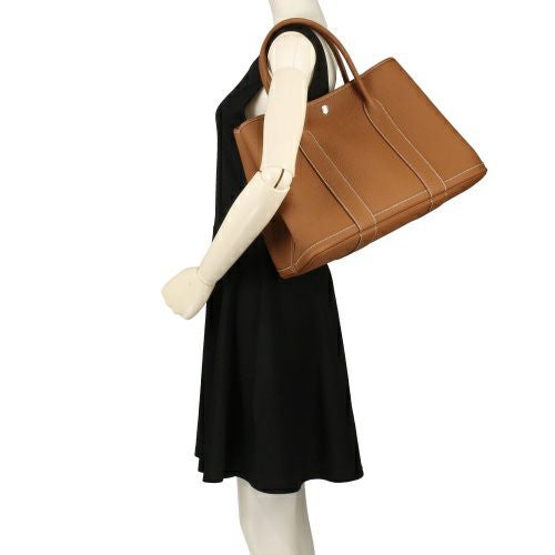 エルメス ガーデンパーティ36 PM ゴールド ネゴンダ シルバー金具 B