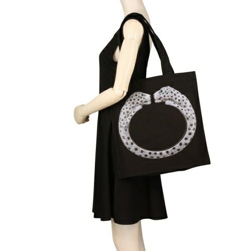 カルティエ トートバッグ レディース ブラック CARTIER 170069 PANTHER