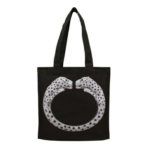 カルティエ トートバッグ レディース ブラック CARTIER 170069 PANTHER