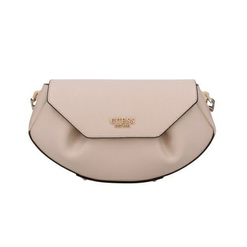 ゲス ショルダーバッグ レディース AMORETTE FLAP CROSSBODY ベージュ