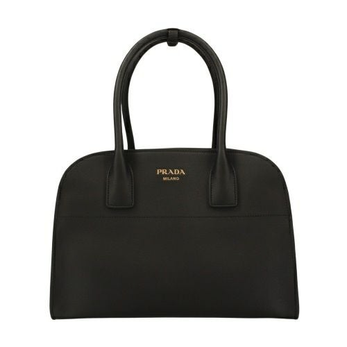 プラダ ハンドバッグ レディース SOFT GRAIN ブラック PRADA 1BG538 V