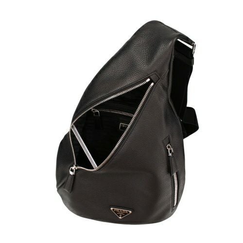 プラダ ボディバッグ メンズ ブラック PRADA 2VZ092 V OLO 2BBE F0002