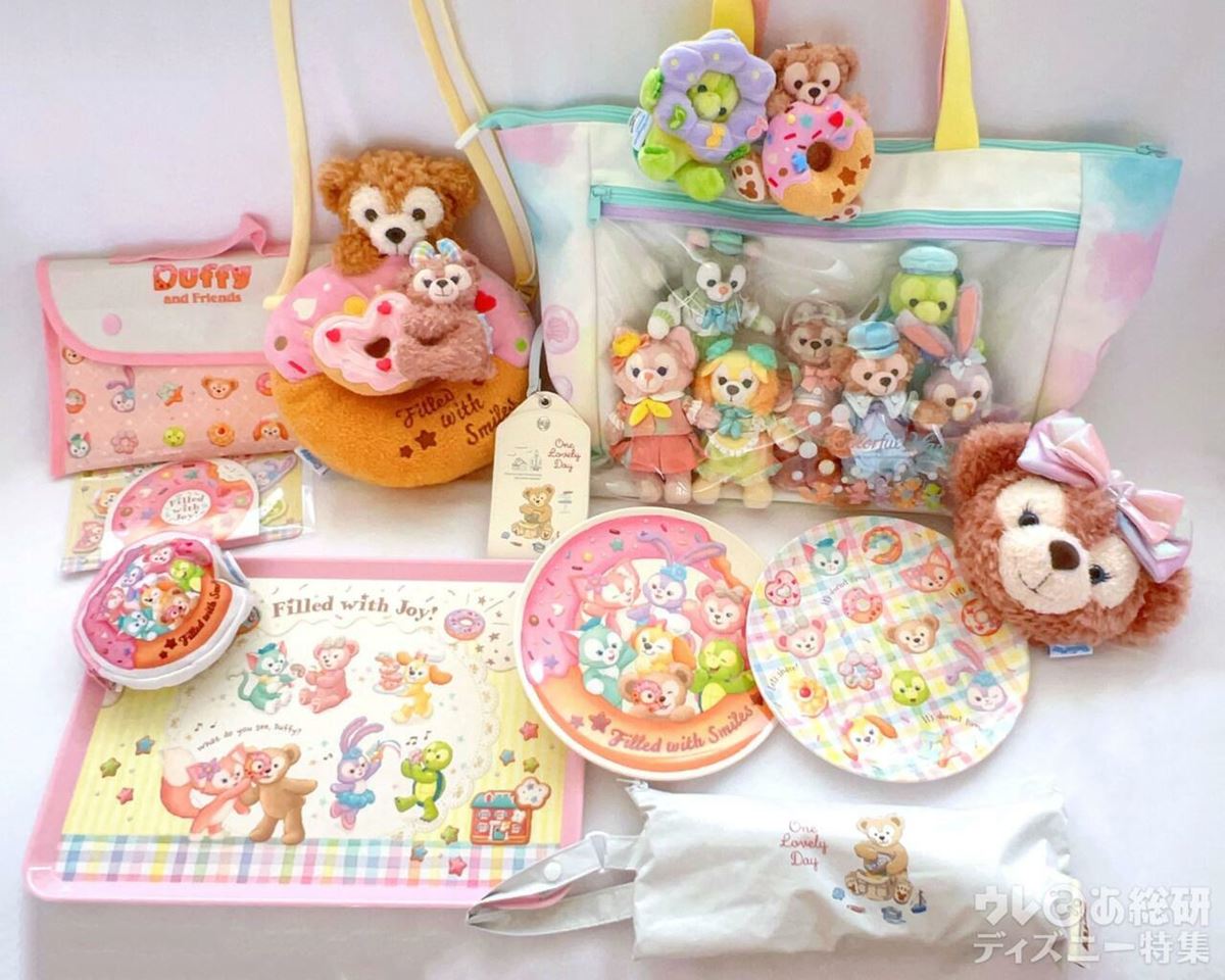 ダッフィーセット 文*豪様 ダッフィーアンドフレンズぬいぐるみ6体