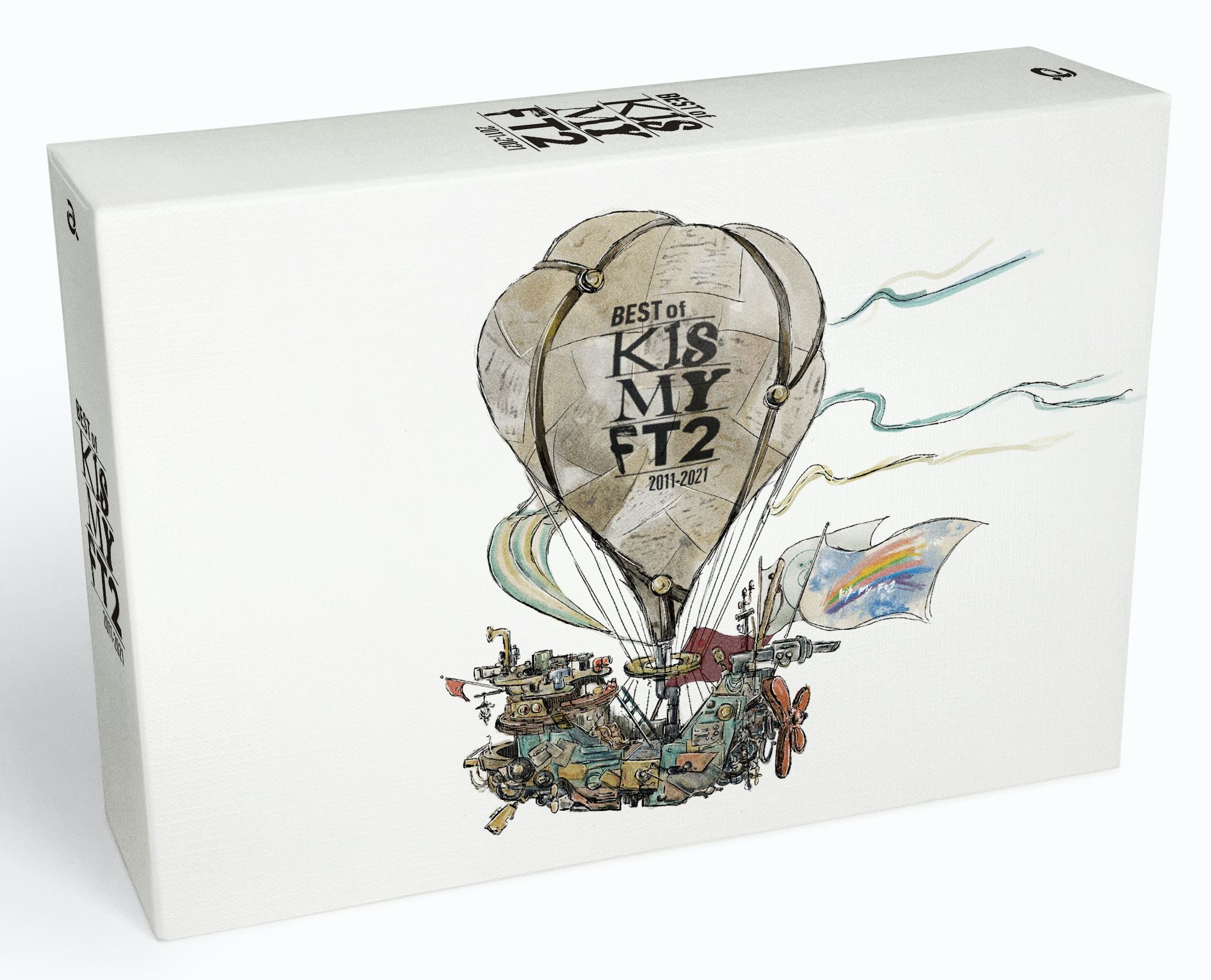 Kis-My-Ft2、10周年ベストアルバムのジャケットでデビューシングルの