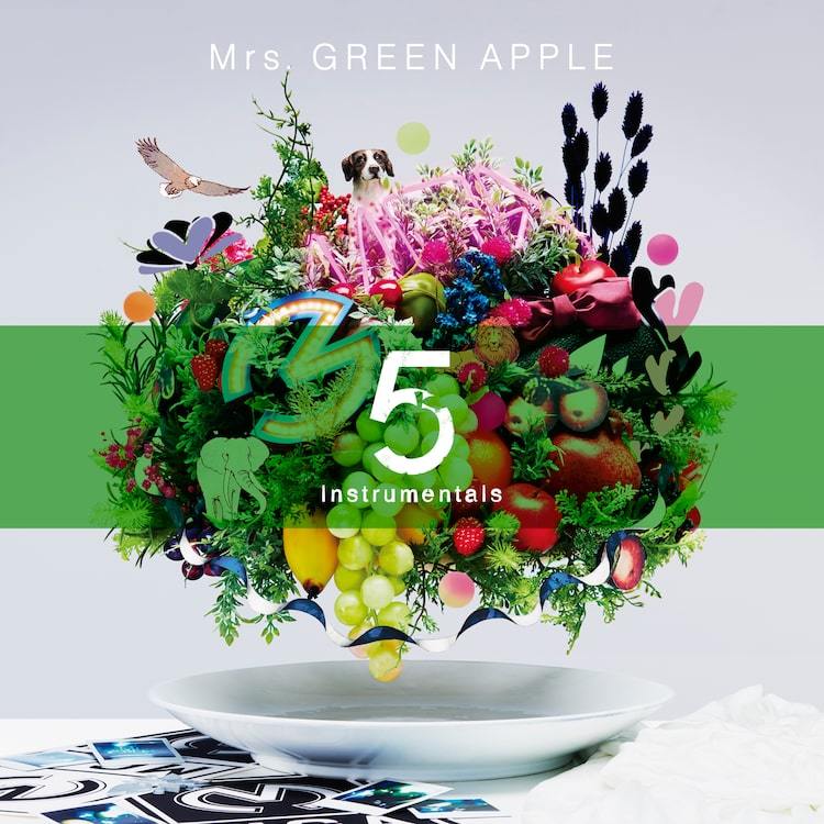 Mrs. GREEN APPLE、ベストアルバム「5」インストゥルメンタル版を配信
