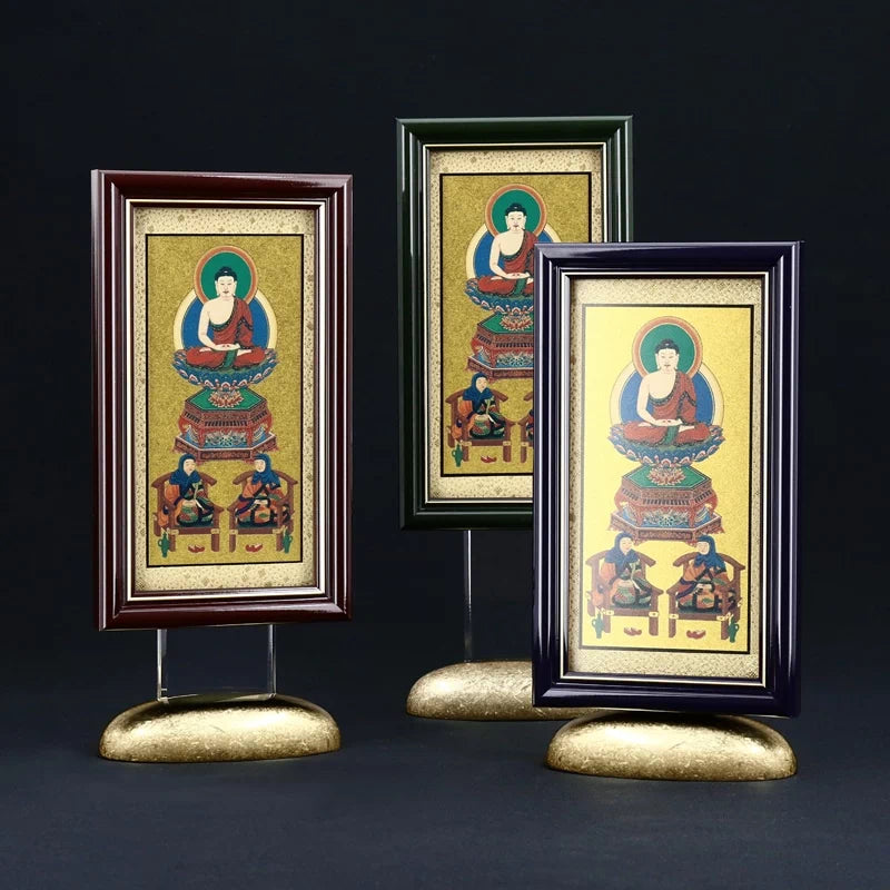 新世紀掛軸 綺羅 三尊仏 金地タイプ【天台宗】 | 本尊・脇侍の通販