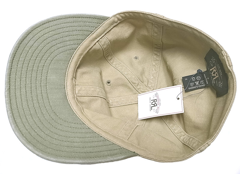 Double RL(RRL) HBT Military Cap 2tone サービス キャップ ツートン