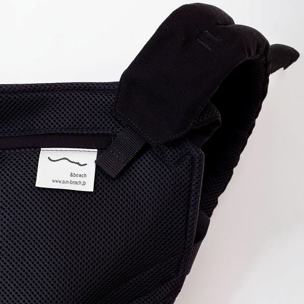 サンアンドビーチ(sun&beach)メッシュブラック(OM-1)新生児から3歳頃