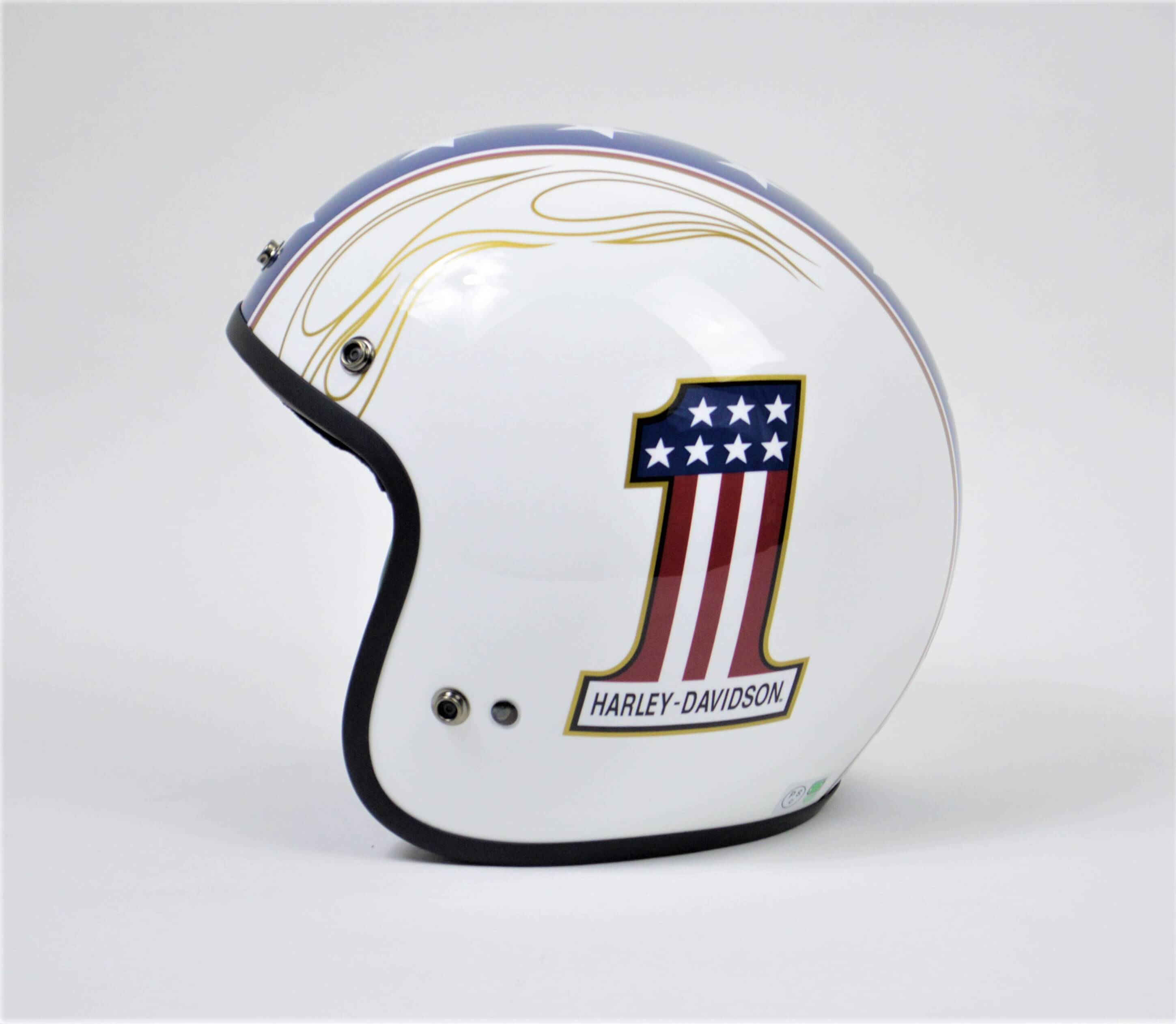 ハーレーパーツ＆用品・ラッキースカル / 【ハーレー純正】 No. 1ロゴ3