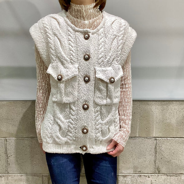 DOUBLE DOUBLE STANDARD CLOTHING カーディガン38サイズ STANDARD