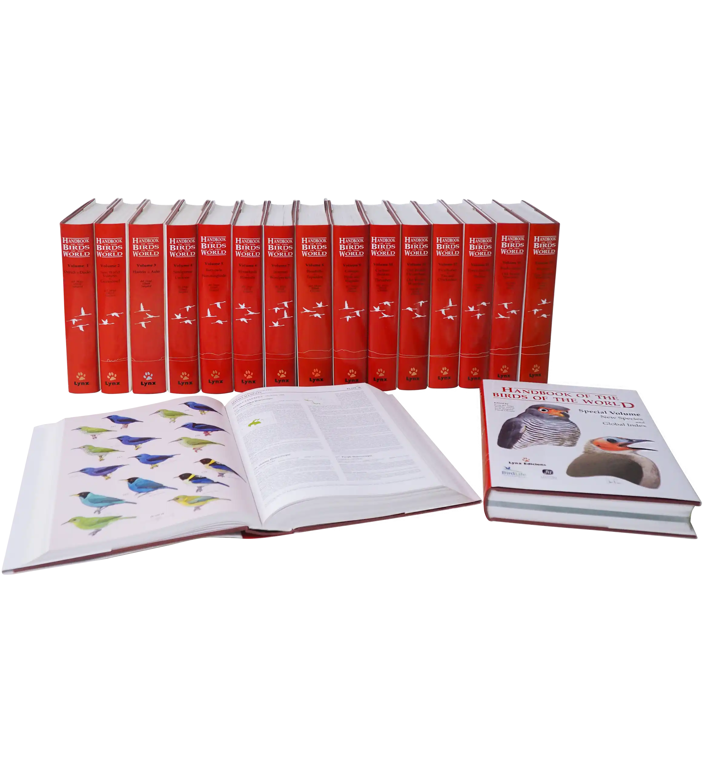 Handbook of the Birds of the World - Lynx Nature Books