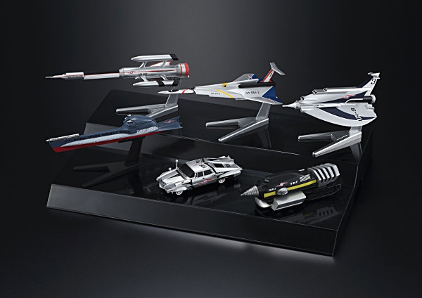 ウルトラ警備隊のメカ6機がスペシャルセットに！「メカコレクション