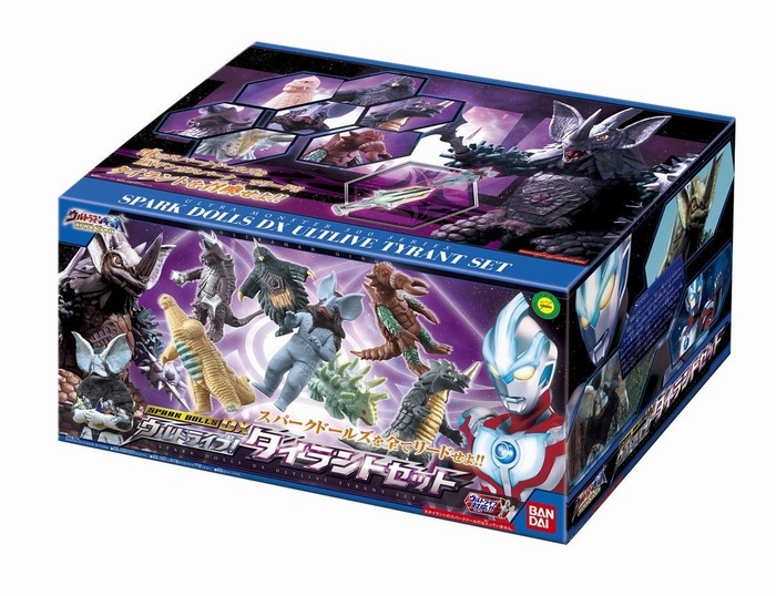 劇場スペシャルで登場したソフビ人形7体がセットになった 「スパーク