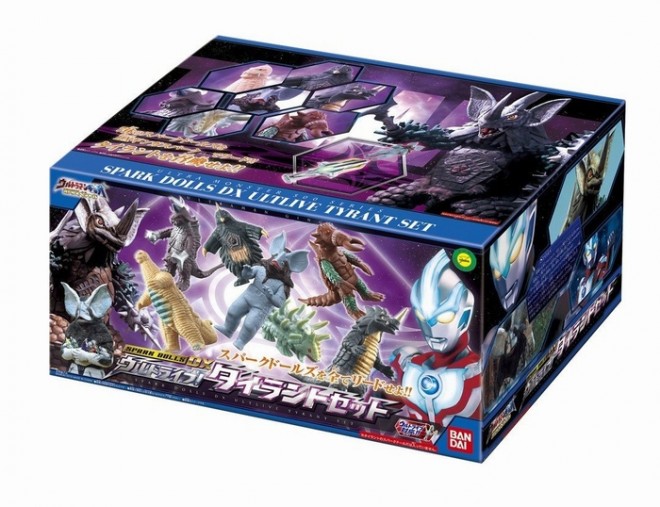 劇場スペシャルで登場したソフビ人形7体がセットになった 「スパーク