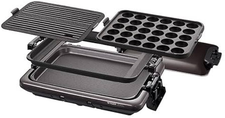 Amazon | タイガー 3枚プレートタイプ 『これ1台』 ブラウン CRV-G301