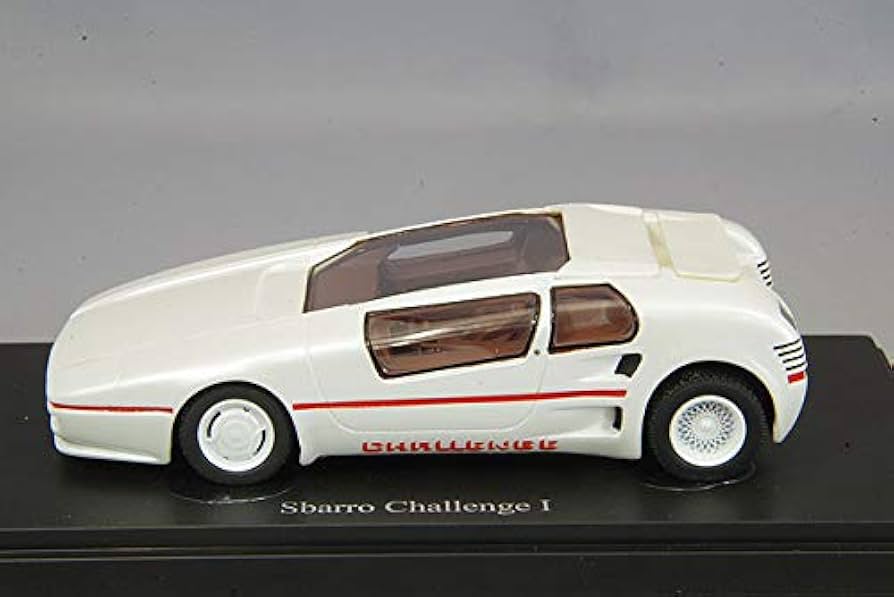 Amazon | AUTOCULT ｽﾊﾞｰﾛ ﾁｬﾚﾝｼﾞI 85 ﾎﾜｲﾄ 1/43 05035 | ミニカー