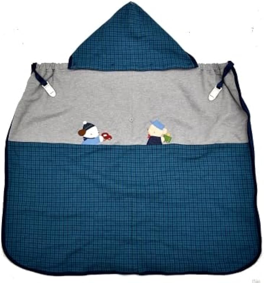 familiar】ファミリア（〜90）抱っこ紐ケープ＊美品＊ベビーカー＊毛布