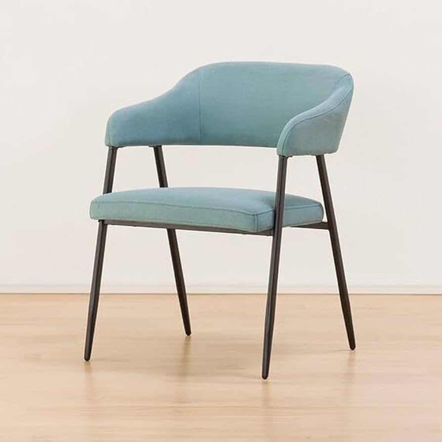 Amazon｜ニトリ 肘付き ダイニングチェア イジー ブルー NITORI