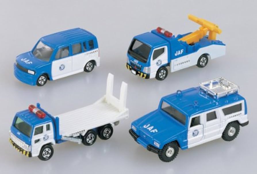 Amazon | トミカ JAFのはたらくくるまセット | ミニカー・ダイキャスト