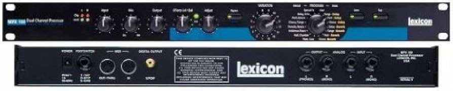 Amazon | Lexicon Pro MPX100 マルチエフェクター レキシコン delay