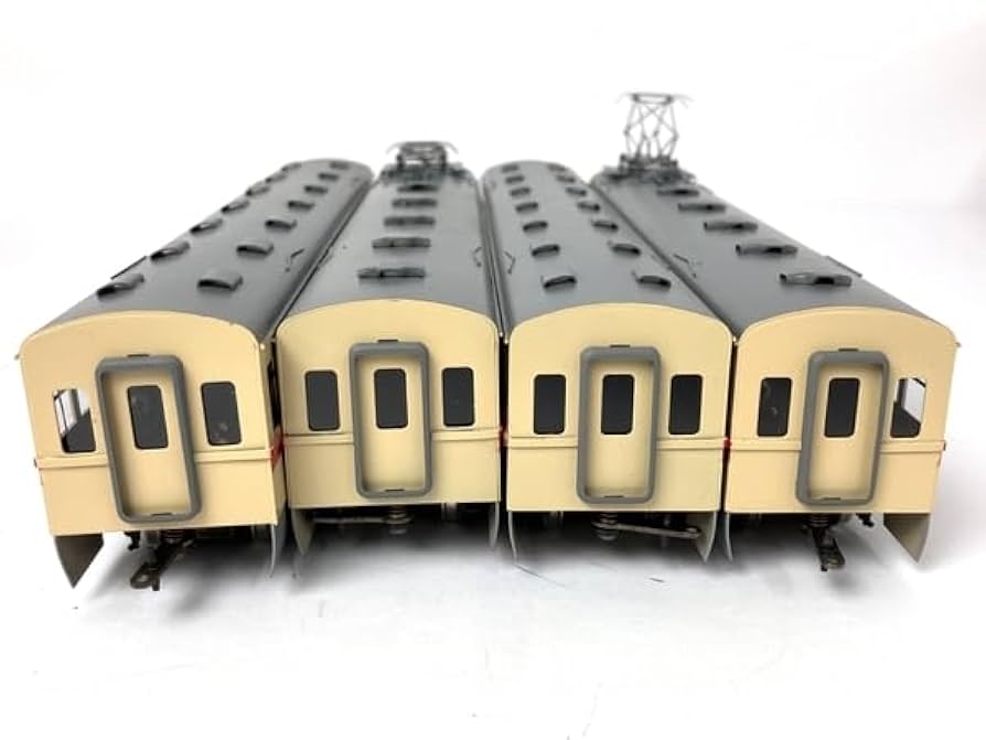 鉄道模型HOゲージタニカワ国鉄52系4両セット（車体バラキット組立品）