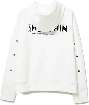 Amazon.co.jp: 米津玄師 ツアーグッズ 変身 宝石パーカー 白 ホワイト