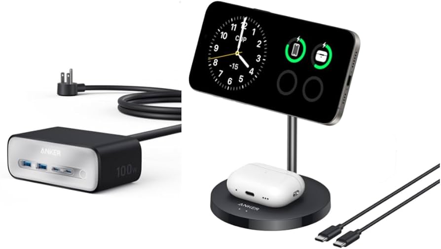 Amazon.com: Anker Charging Station(100W Max), 7-in-1 USB C Power