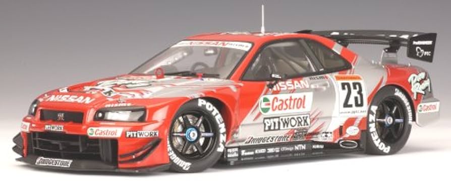 Amazon | AUTOart 1/18 NISSAN SKYLINE R34 GTR JGTC 2002 