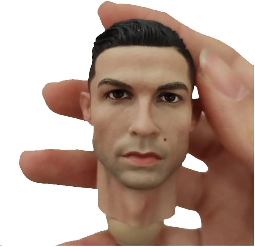 Amazon.co.jp: 1/6 ヘッドスカルプトCロナウドヘッドカービング