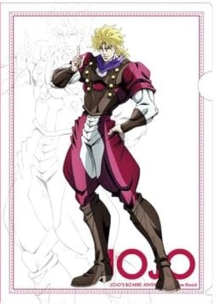 Amazon.co.jp: ジョジョの奇妙な冒険 クリアファイル ディオ DIO