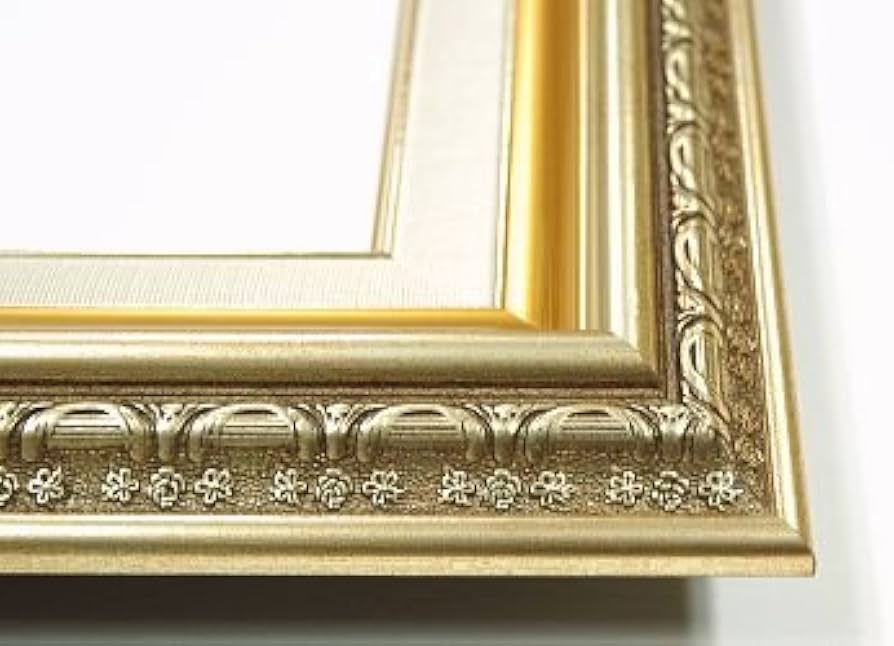 Amazon.co.jp: ・9586 F10 ゴールド・ 油絵額縁、油彩額縁、 : ホーム