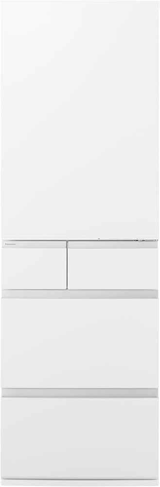 Amazon | パナソニック 冷蔵庫 幅60cm 457L 右開き NR-E46HV2-W パール
