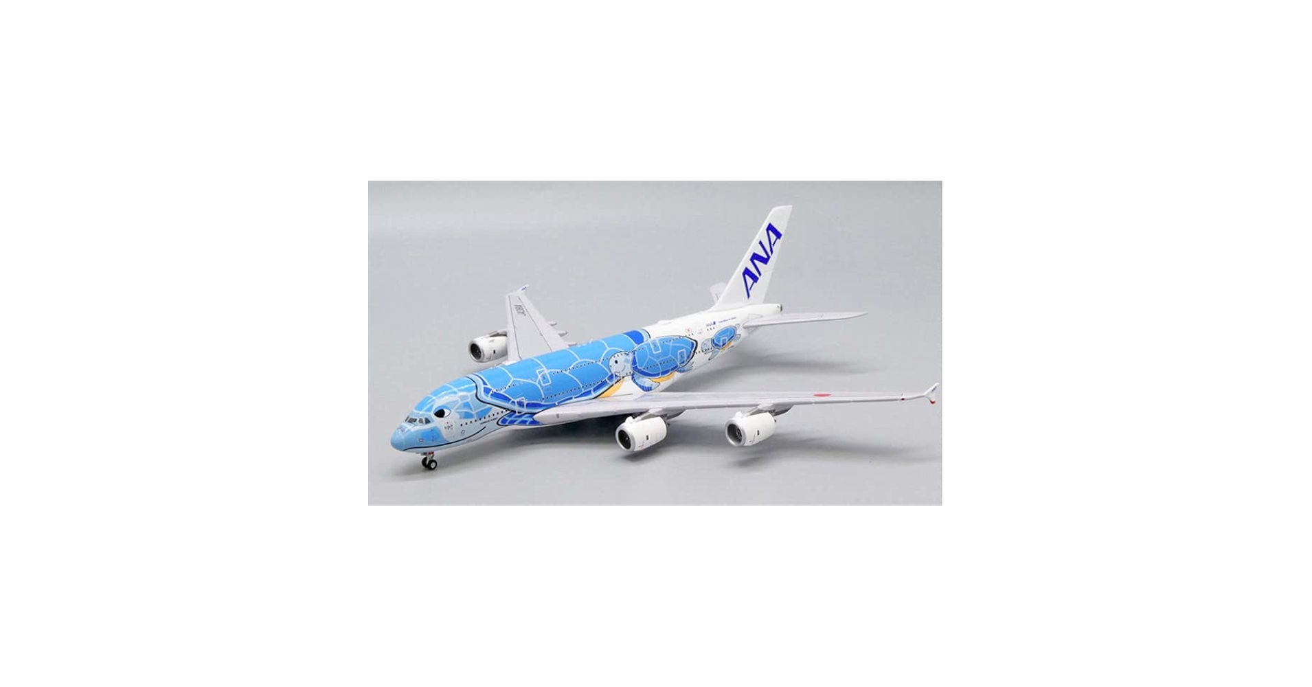 超レアANAエアバスA380大型モデル フライングホヌ1号機ラニくん1/160