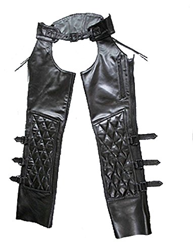 Amazon | カドヤ(KADOYA) バイク用レザーパンツ CHAPS-EVO ブラック