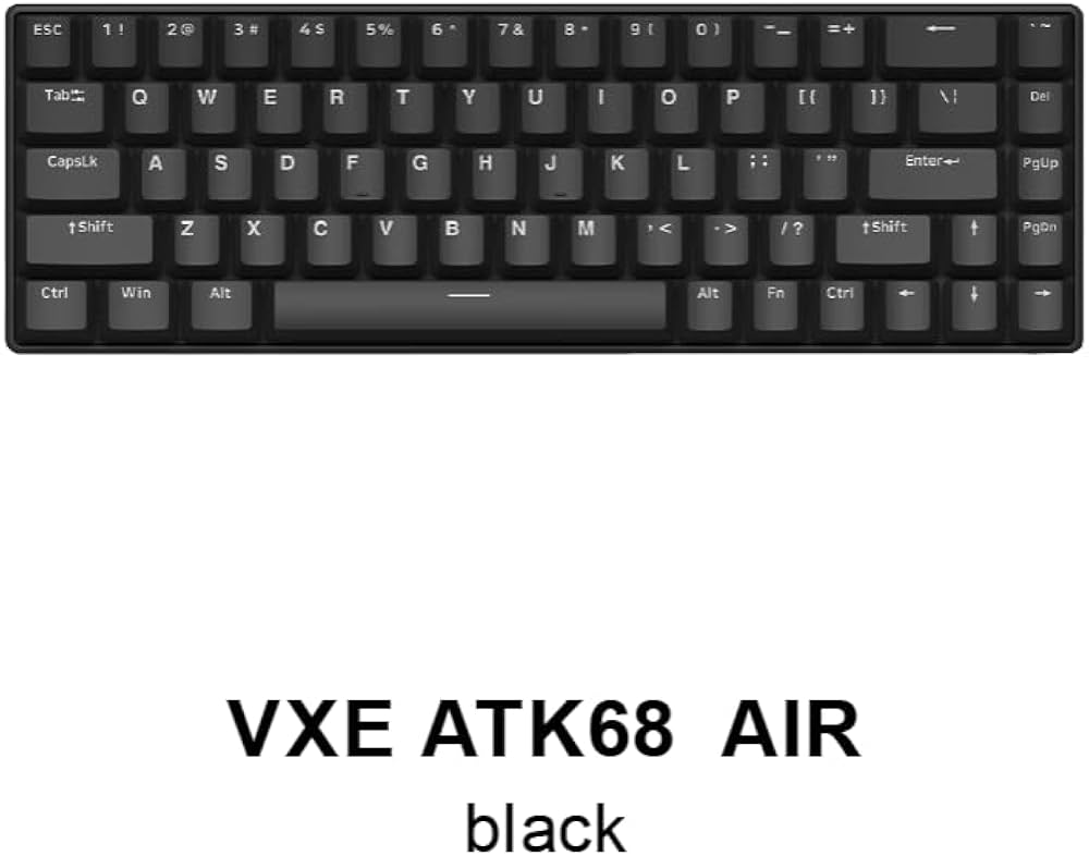 Amazon | VXE ATK68 AIR ラピッドトリガーキーボード RAESHAスイッチ